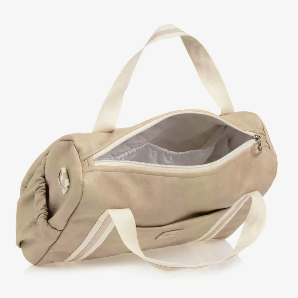Paz Rodríguez Gifts*Beige Faux Leather Changing Bag (36cm)