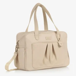 Mayoral Gifts*Beige Faux Leather Changing Bag (40cm)