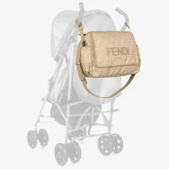 Fendi Bags*Beige FF Changing Bag (38cm)