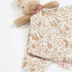 Rainbow Designs Sleeping Accessories*Beige Flopsy Bunny Plush Doudou (35cm)