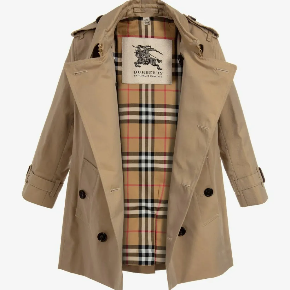 Burberry Coats & Jackets|Coats & Jackets*Beige Heritage Trench Coat Honey