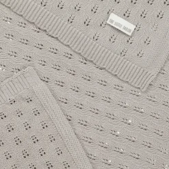 The Little Tailor Gifts*Beige Knitted Baby Blanket (108cm)