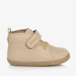 Bobux Step Up First Walkers|First Walkers*Beige Leather First Walker Boots