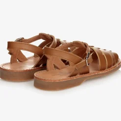 Childrens Classics Sandals*Beige Leather Sandals