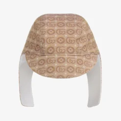 Gucci Hats*Beige Logo Baby Hat