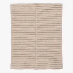 Jamiks Scarves|Scarves*Beige Merino Wool Knitted Snood