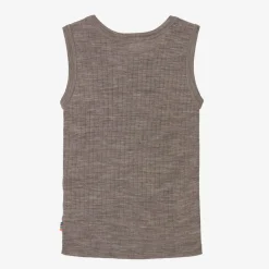 Joha Underwear*Beige Merino Wool Vest