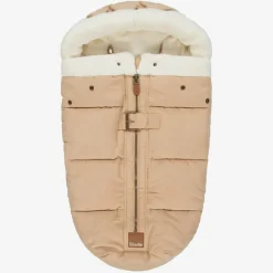 Elodie Footmuffs*Beige Padded Footmuff (95cm)
