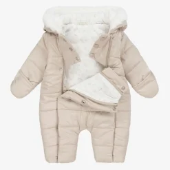 iDO Mini Snowwear|Coats & Jackets*Beige Puffer Snowsuit
