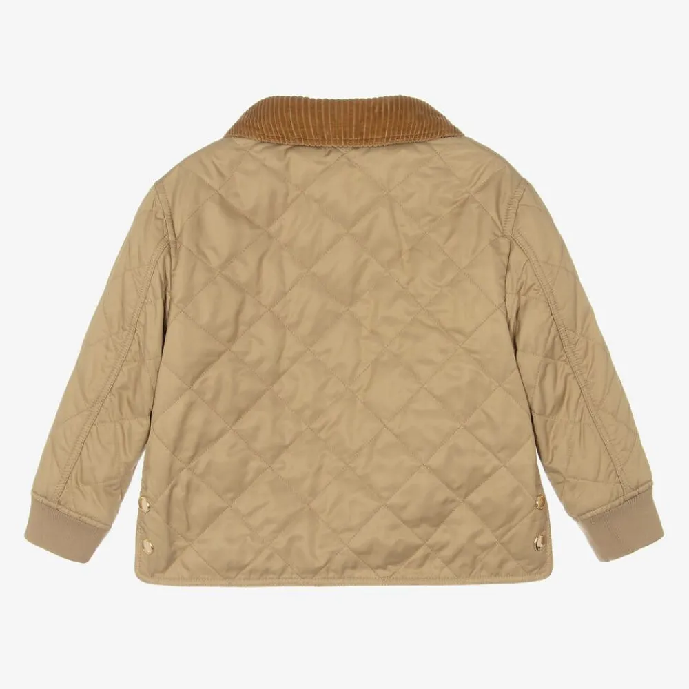 Burberry Coats & Jackets*Beige Quilted Jacket