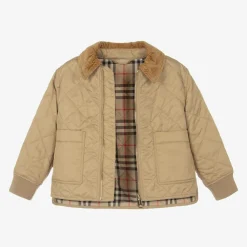 Burberry Coats & Jackets*Beige Quilted Jacket