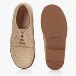 Childrens Classics Brogues|Brogues*Beige Suede Brogues