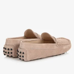Tods Loafers & Moccasins|Loafers & Moccasins*Beige Suede Leather Gommino Moccasins