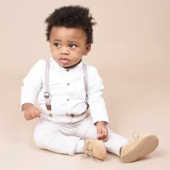 Early Days Pre Walkers|Pre Walkers*Beige Suede Pre-Walker Shoes