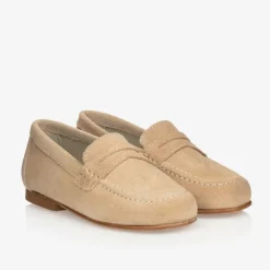 Childrens Classics Loafers & Moccasins|Loafers & Moccasins*Beige Suede Shoes