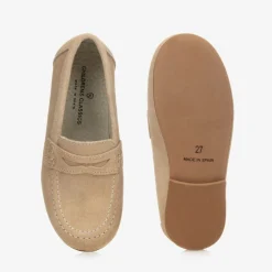 Childrens Classics Loafers & Moccasins|Loafers & Moccasins*Beige Suede Shoes