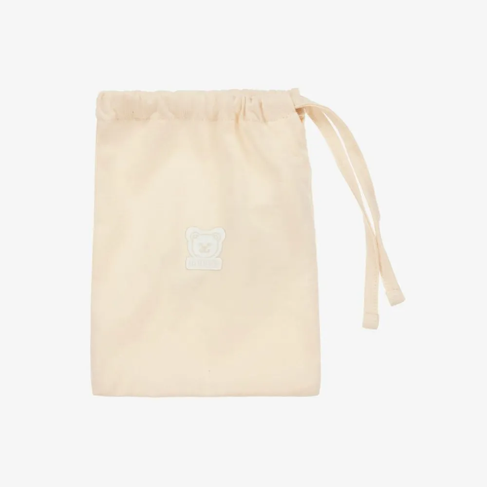 Guess Booties|Booties*Beige Teddy Bear Cotton Booties