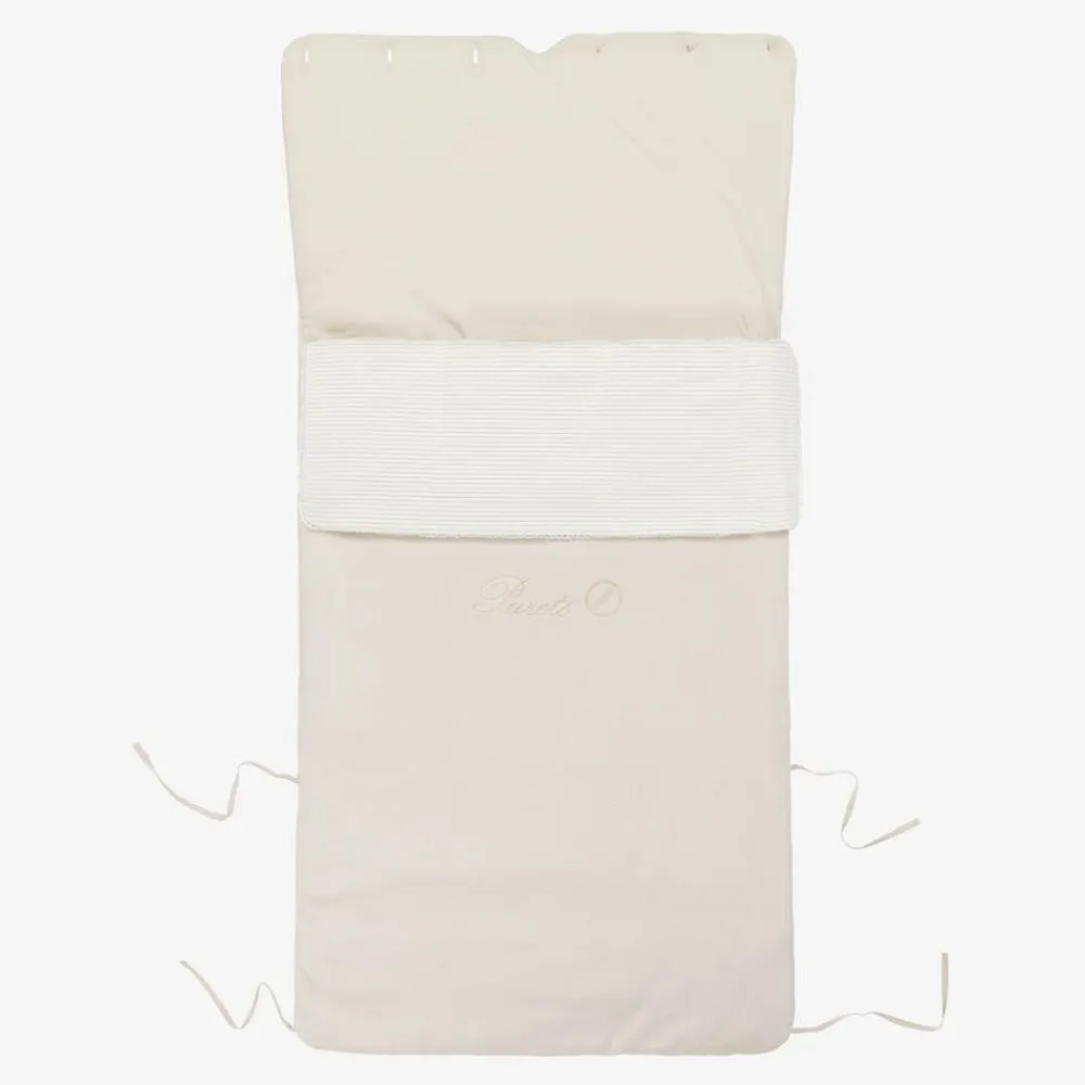 Pureté Du... Bébé Nests*Beige Velour Baby Nest (87cm)