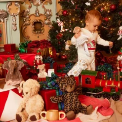 Doudou et Compagnie Sleeping Accessories*Beige Velour Teddy Doudou (22cm)