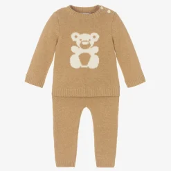 Beatrice amp; George Gifts*Beige Wool & Cashmere Teddy Trouser Set