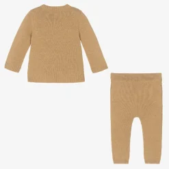 Beatrice amp; George Gifts*Beige Wool & Cashmere Teddy Trouser Set