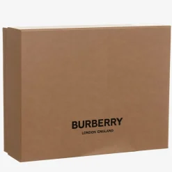 Burberry Gifts|Babysuits*Black & White Cotton Romper Gift Set