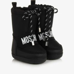 Moschino Kid-Teen Snow Boots|Snow Boots*Black & White Snow Boots