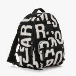 MARC JACOBS Bags*Black & White Sherpa Fleece Backpack (32cm)