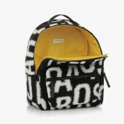 MARC JACOBS Bags*Black & White Sherpa Fleece Backpack (32cm)