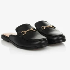 Romano Loafers & Moccasins|Loafers & Moccasins*Black Backless Loafer Shoes