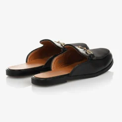 Romano Loafers & Moccasins|Loafers & Moccasins*Black Backless Loafer Shoes