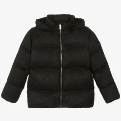 Versace Coats & Jackets*Black Barocco Down-Padded Coat