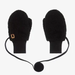 Jamiks Gloves & Mittens|Gloves & Mittens*Black Bouclé Fleece Mittens