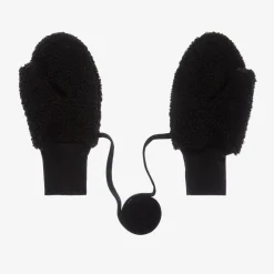 Jamiks Gloves & Mittens|Gloves & Mittens*Black Bouclé Fleece Mittens
