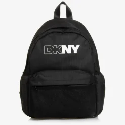 DKNY Bags*Black Canvas Backpack (38cm)