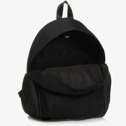 DKNY Bags*Black Canvas Backpack (38cm)