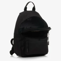 EA7 Emporio Armani Bags*Black Canvas Backpack (33cm)