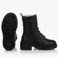 Gucci Boots*Black Chunky Leather Boots