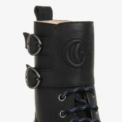 Gucci Boots*Black Chunky Leather Boots