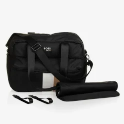 BOSS Gifts*Black Coated Baby Changing Bag (52cm)