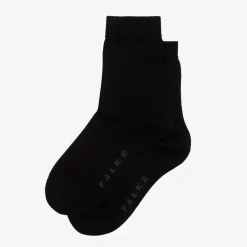 Falke Socks|Socks*Black Cotton Ankle Socks