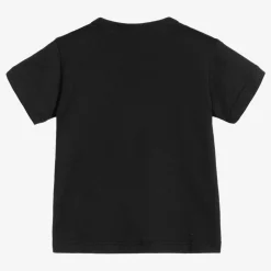 Dolce amp; Gabbana Tops*Black Cotton Baby T-Shirt
