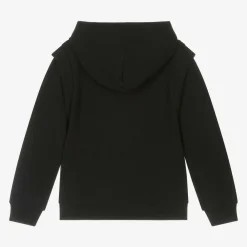 DKNY Tops*Black Cotton Hoodie