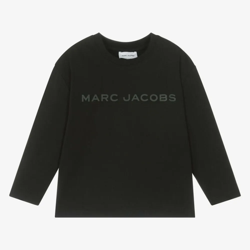 MARC JACOBS Tops*Black Cotton Jersey Top
