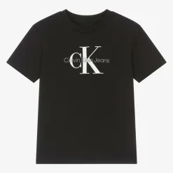Calvin Klein Tops*Black Cotton T-Shirt