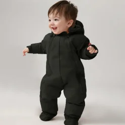 Canada Goose Snowwear*Black Down-Filled Baby Snowsuit