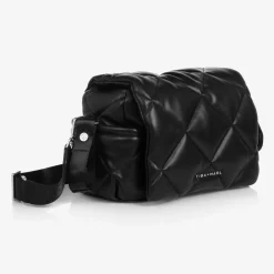 TIBA + MARL Gifts*Black Faux Leather Changing Bag (34cm)