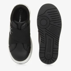 Calvin Klein Trainers|Trainers*Black Faux Leather Trainers