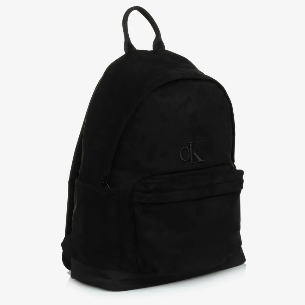 Calvin Klein Bags|Bags*Black Faux Suede Leather Backpack (40cm)