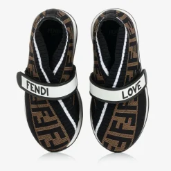 Fendi Trainers|Trainers*Black FF Logo Trainers